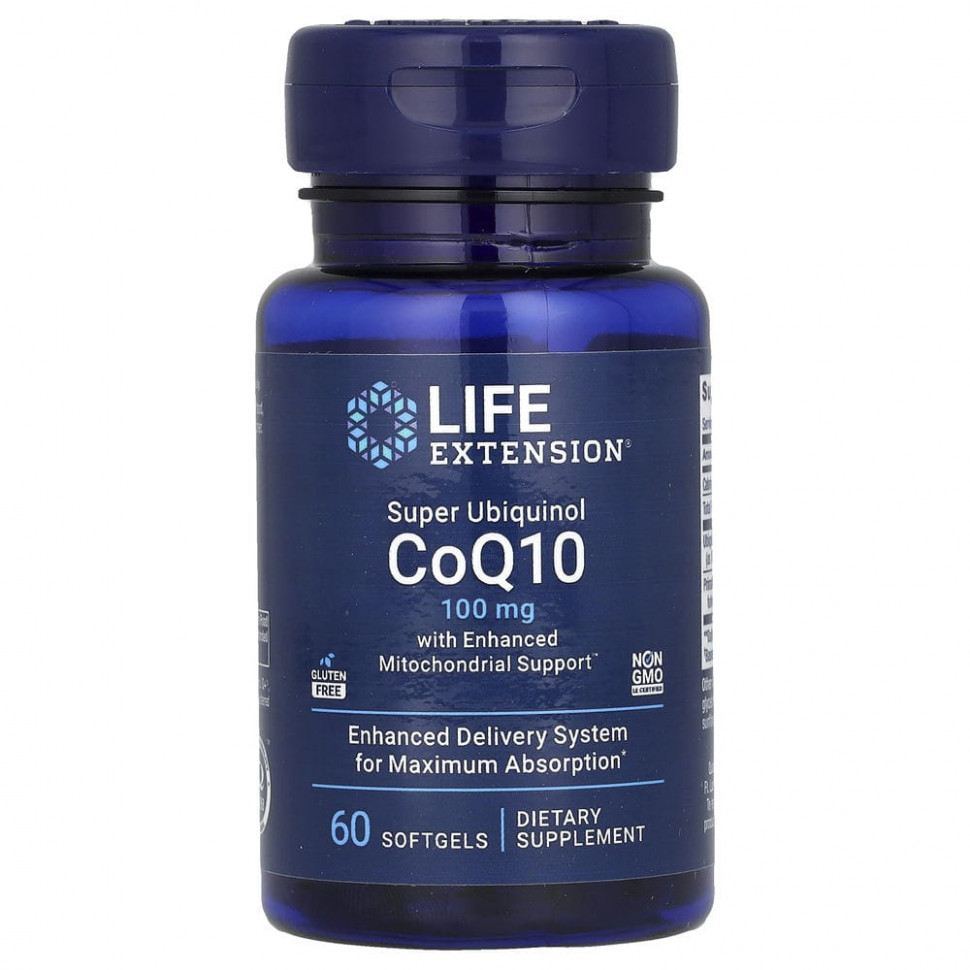 Life Extension,   Q10    , 100 , 60      , -, 