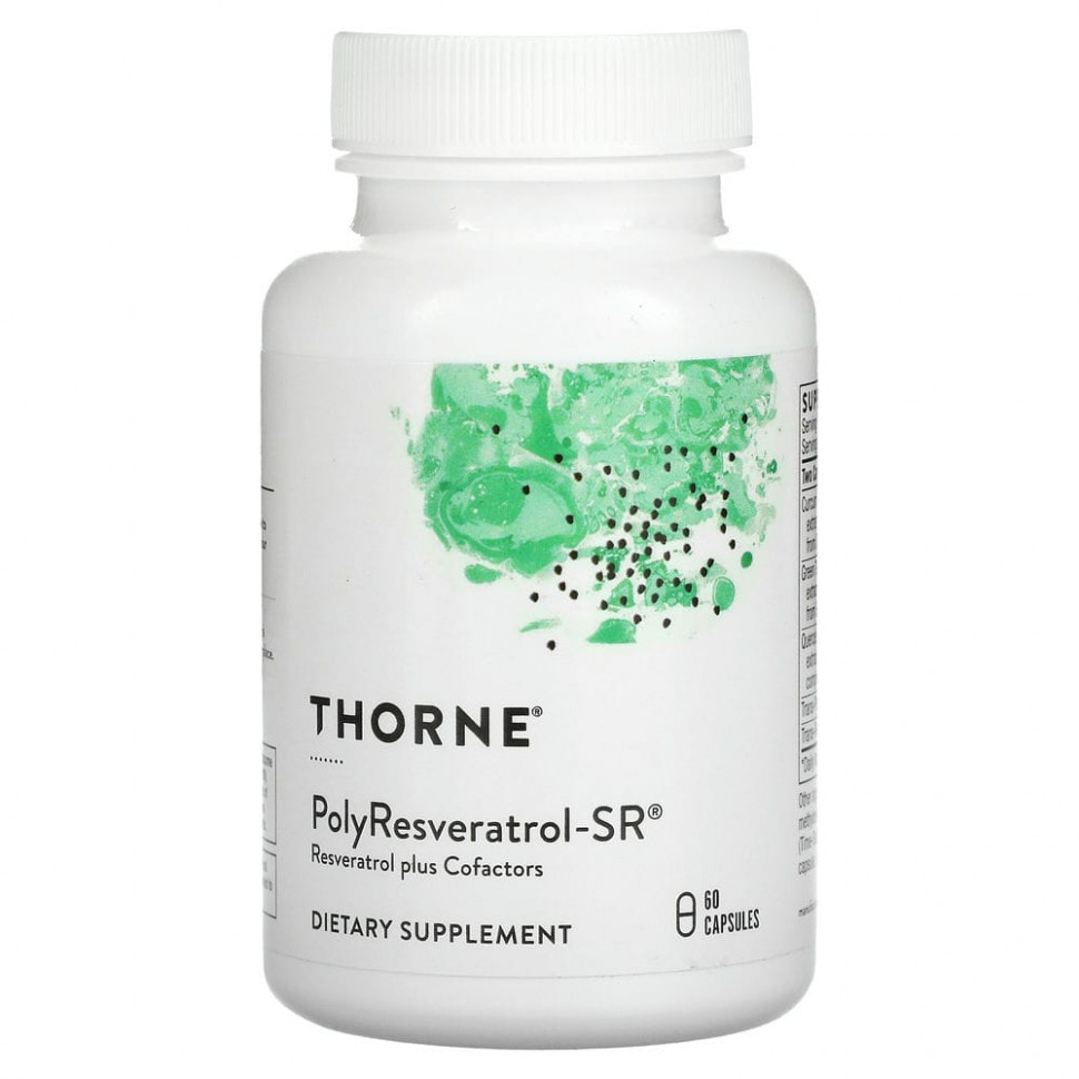 Thorne Research, PolyResveratrol-SR, 60     , -, 