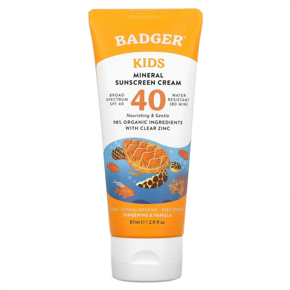 Badger Company, Clear Sport,  ,    ,   SPF 40,   , 87  (2,9 . )    , -, 