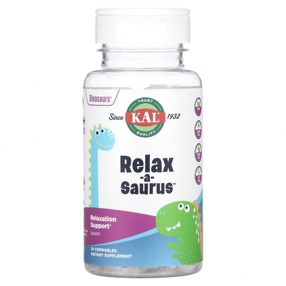 KAL, Dinosaurs, Relax-a-Saurus,   L-,  , 30      , -, 