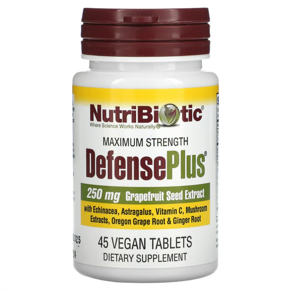 NutriBiotic, DefensePlus,  , 45      , -, 