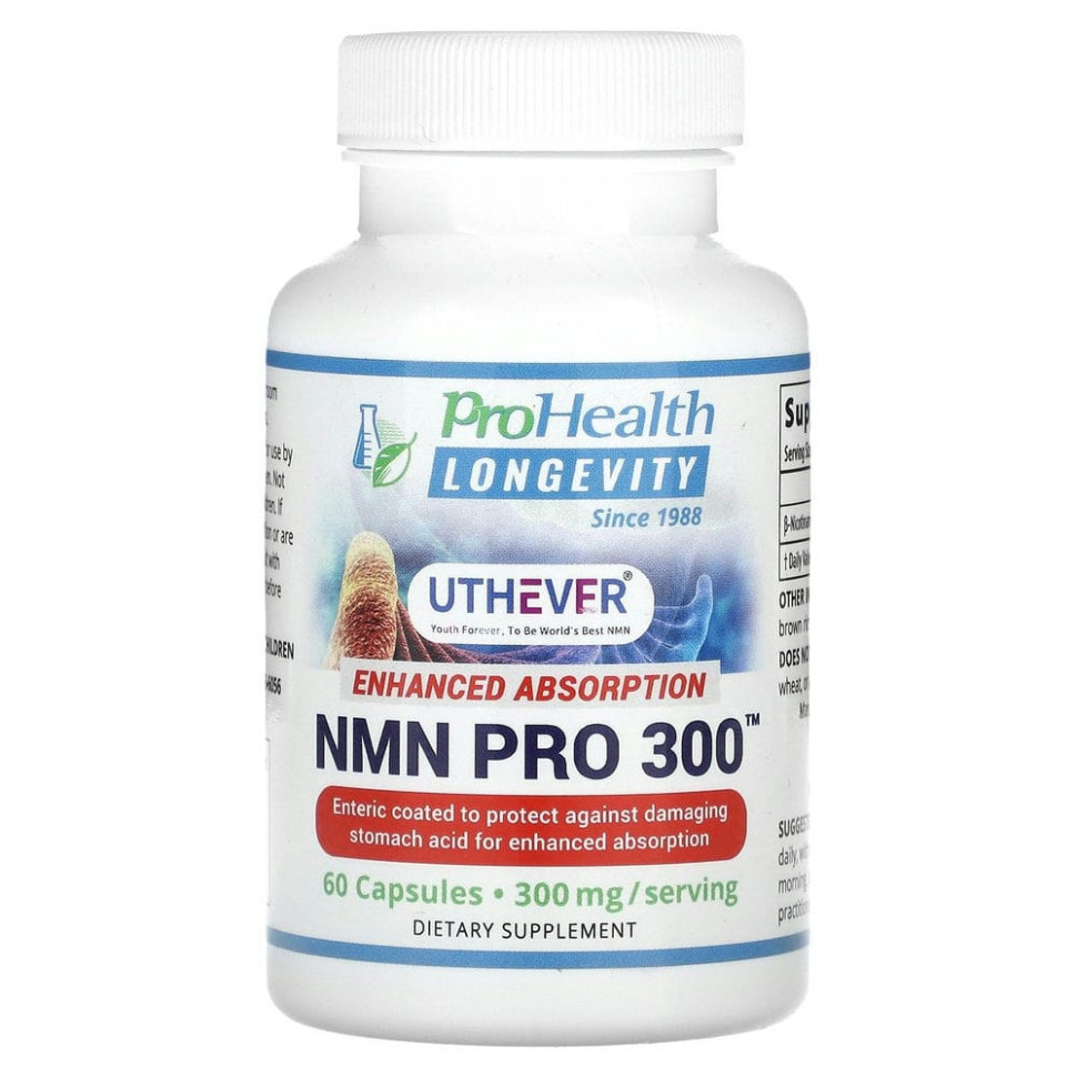 ProHealth Longevity, NMN Pro 300,  , 150 , 60     , -, 