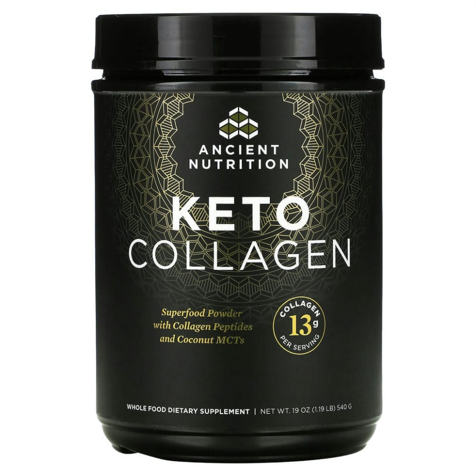 Dr. Axe / Ancient Nutrition, Keto Collagen, 540  (1,19 )    , -, 