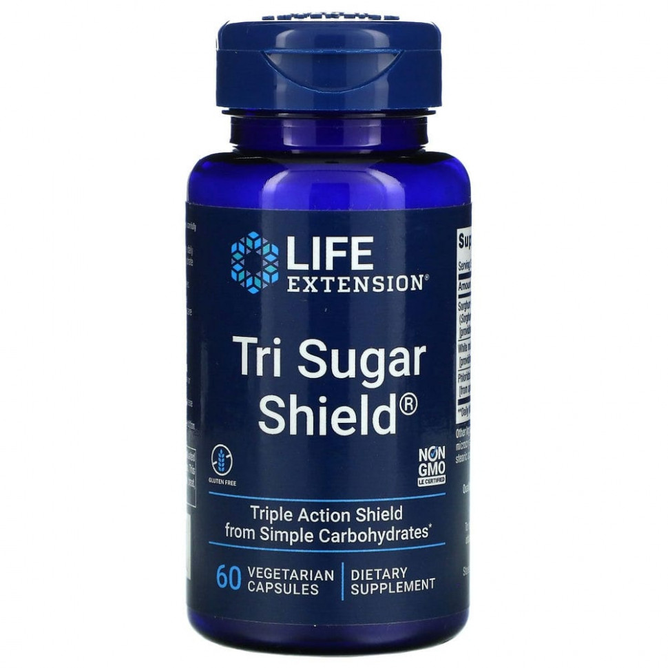 Life Extension, Tri Sugar Shield, 60      , -, 