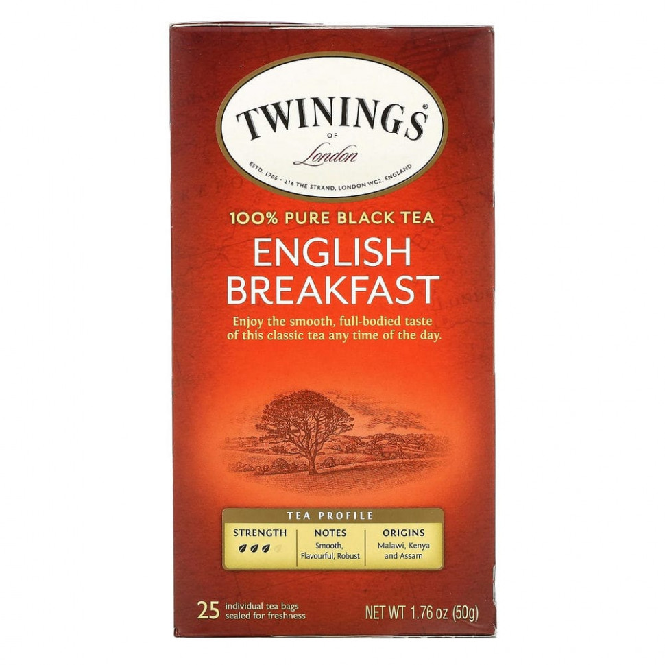 Twinings, 100%     , 25  , 50  (1,76 )    , -, 