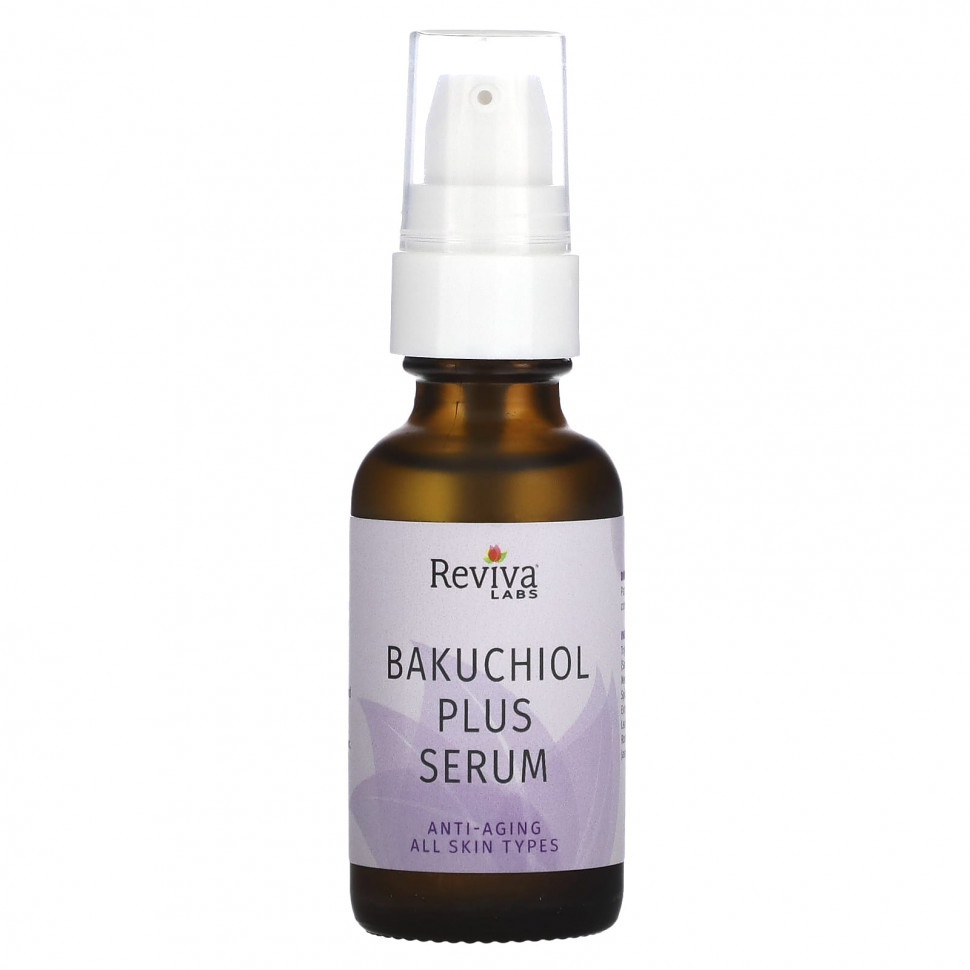 Reviva Labs, Bakuchiol Plus Serum, 1 fl oz (29.5 ml)    , -, 