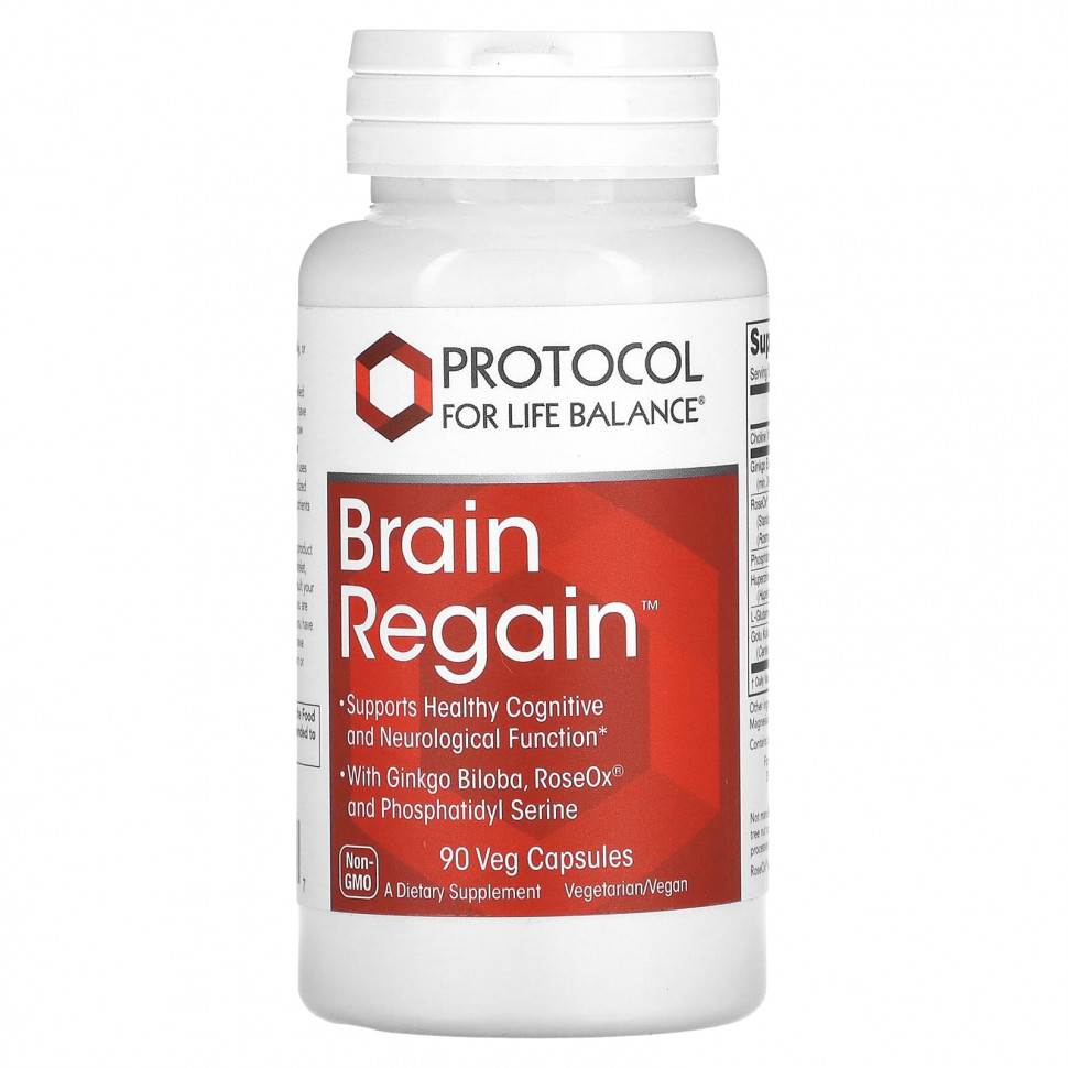 Protocol for Life Balance, Brain Regain, 90      , -, 