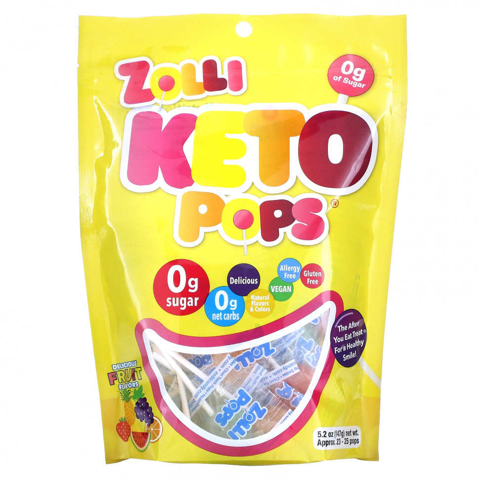 Zollipops, Keto Pops, , 147  (5,2 )    , -, 