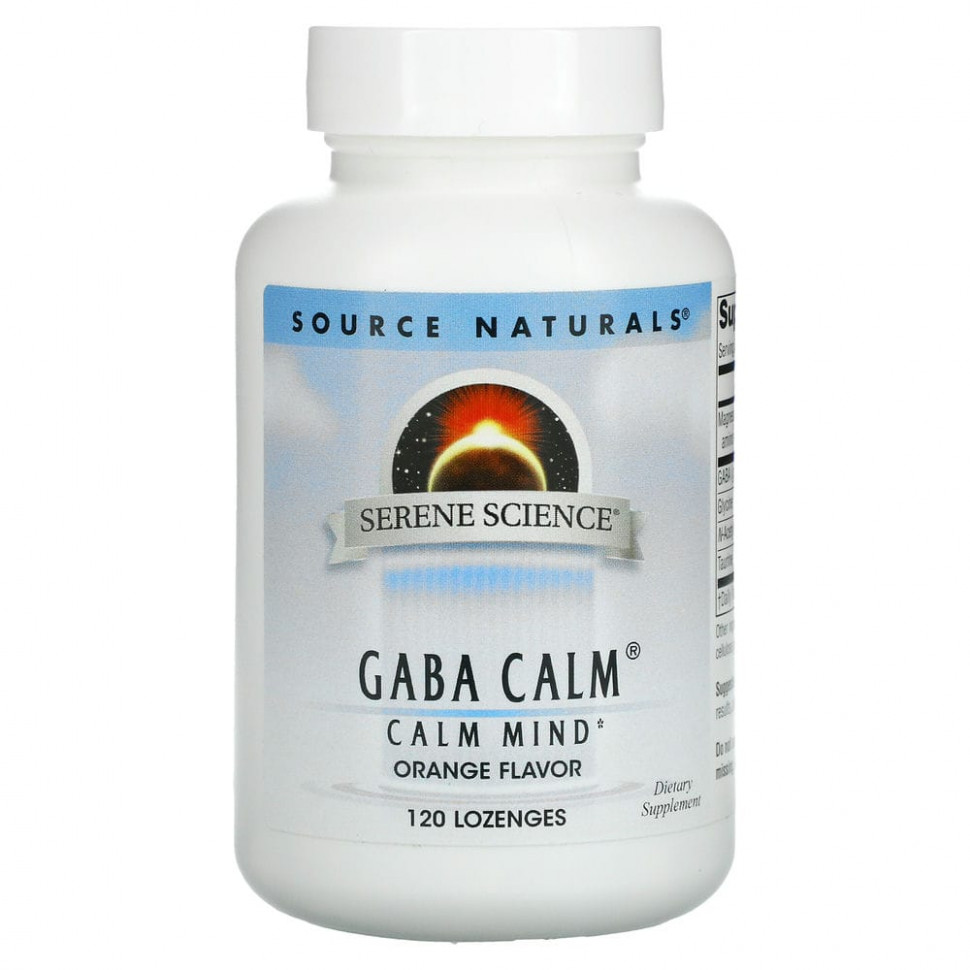 Source Naturals, GABA Calm, ,  , 120       , -, 