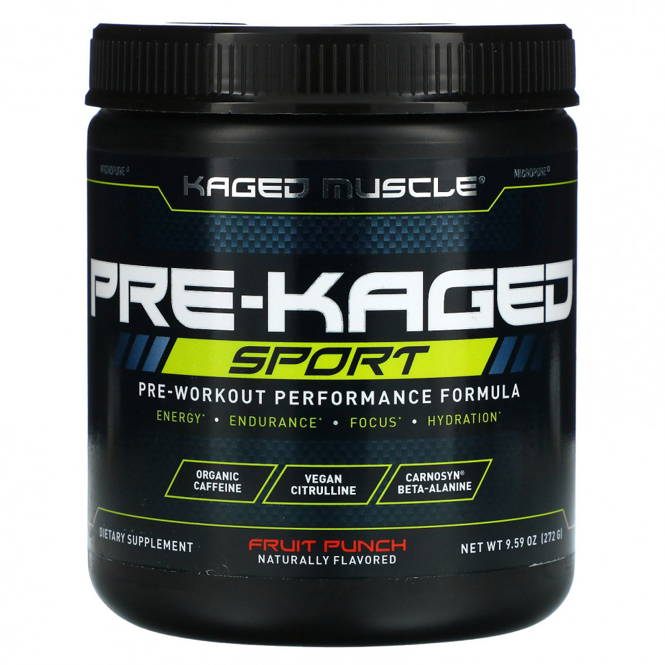 Kaged Muscle, PRE-KAGED, Sport,  ,  , 272  (9,59 )    , -, 