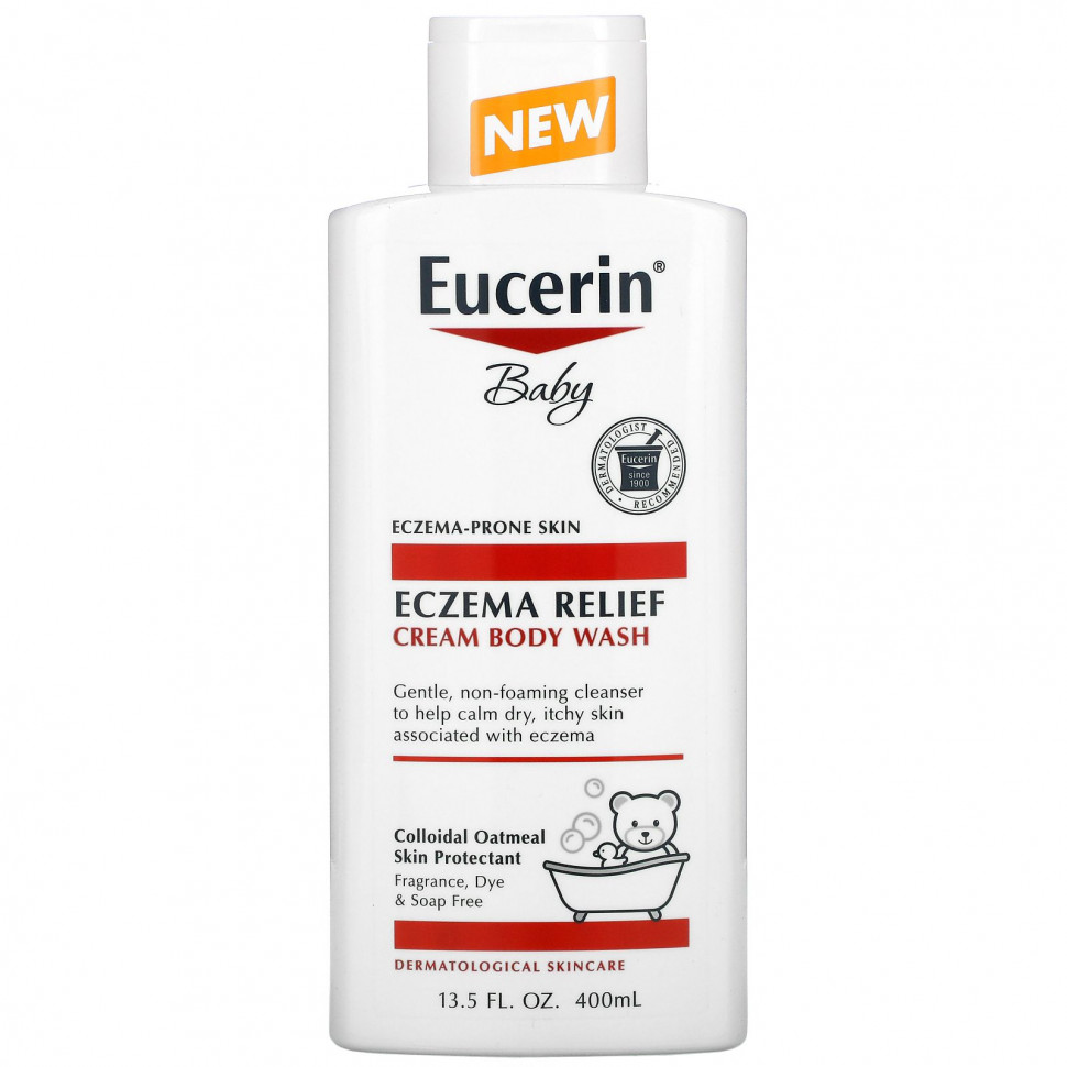 ���������� Eucerin, �������� �� ������, ��� �����, ����-���� ��� ����, 400 �� (13,5 ����. �����)  Iherb (������)
