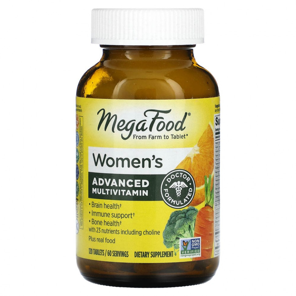 MegaFood, Multi for Women,      , 120     , -, 