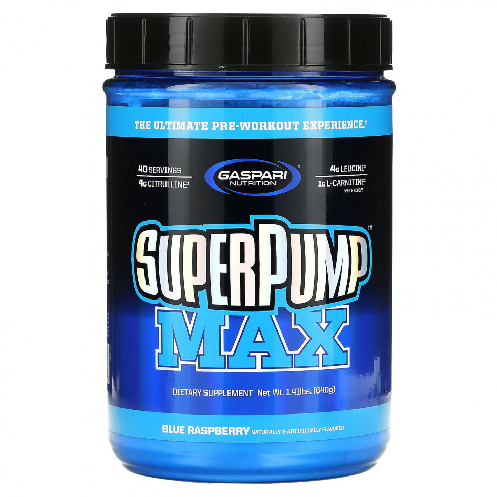 Gaspari Nutrition, SuperPump Max,   , 640  (1,41 )    , -, 