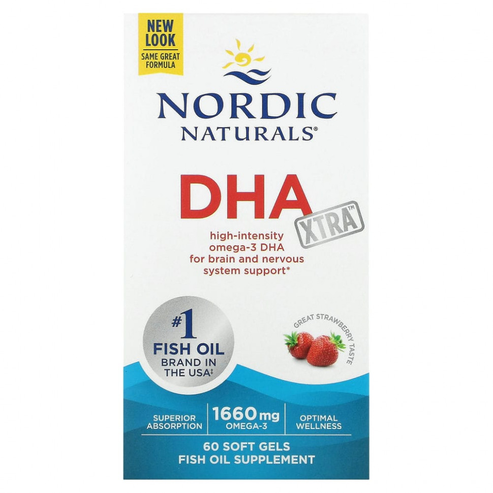  Nordic Naturals, DHA Xtra,  , 830 , 60    Iherb ()