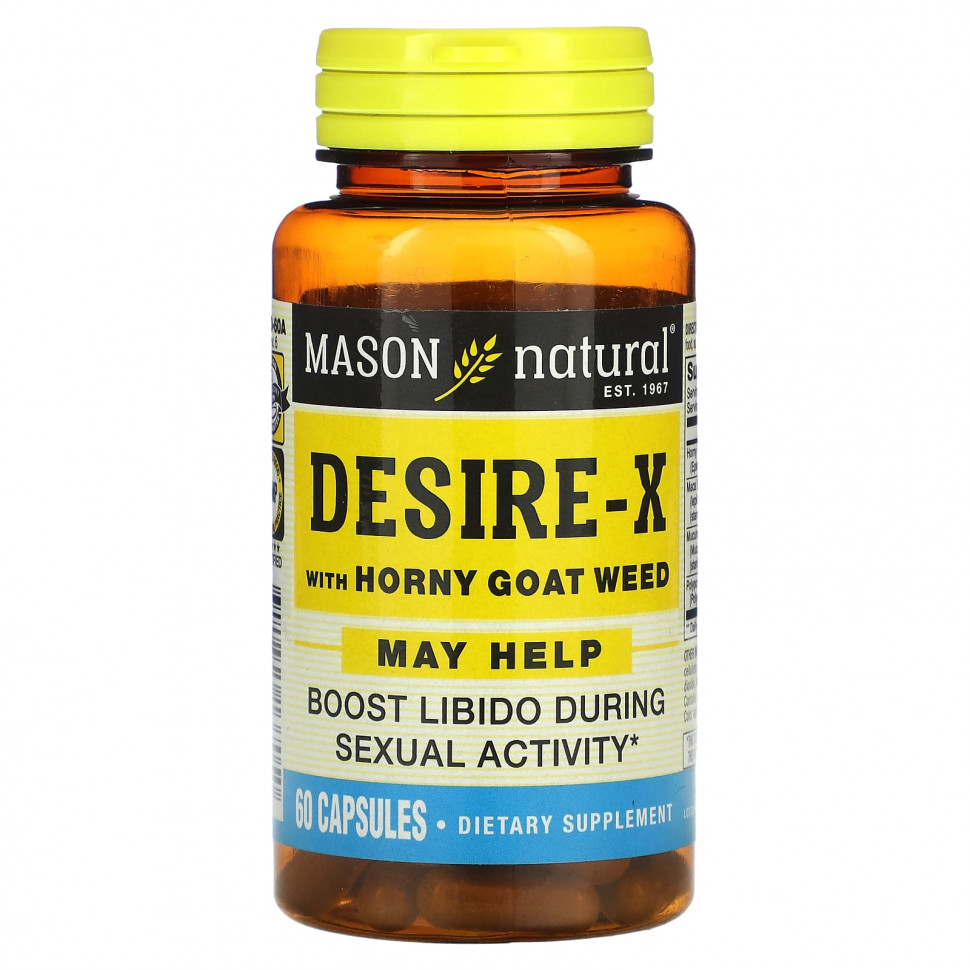  Mason Natural, Desire-X     , 60   Iherb ()