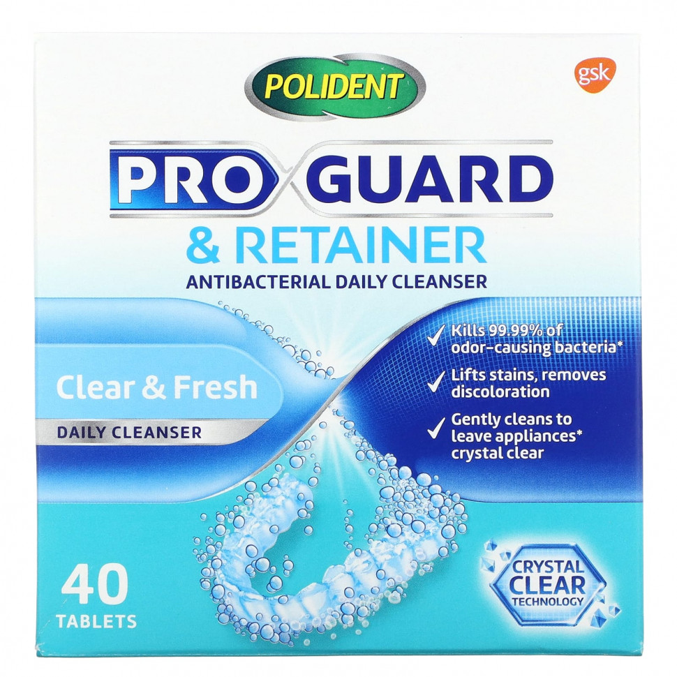 Polident, Pro Guard & Retainer,      , 40     , -, 