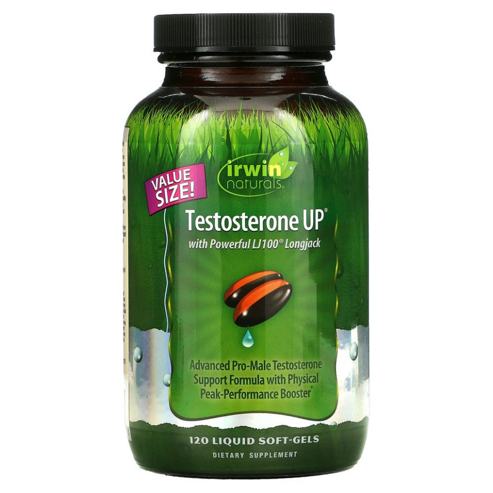 Irwin Naturals, Testosterone UP, , 120       , -, 