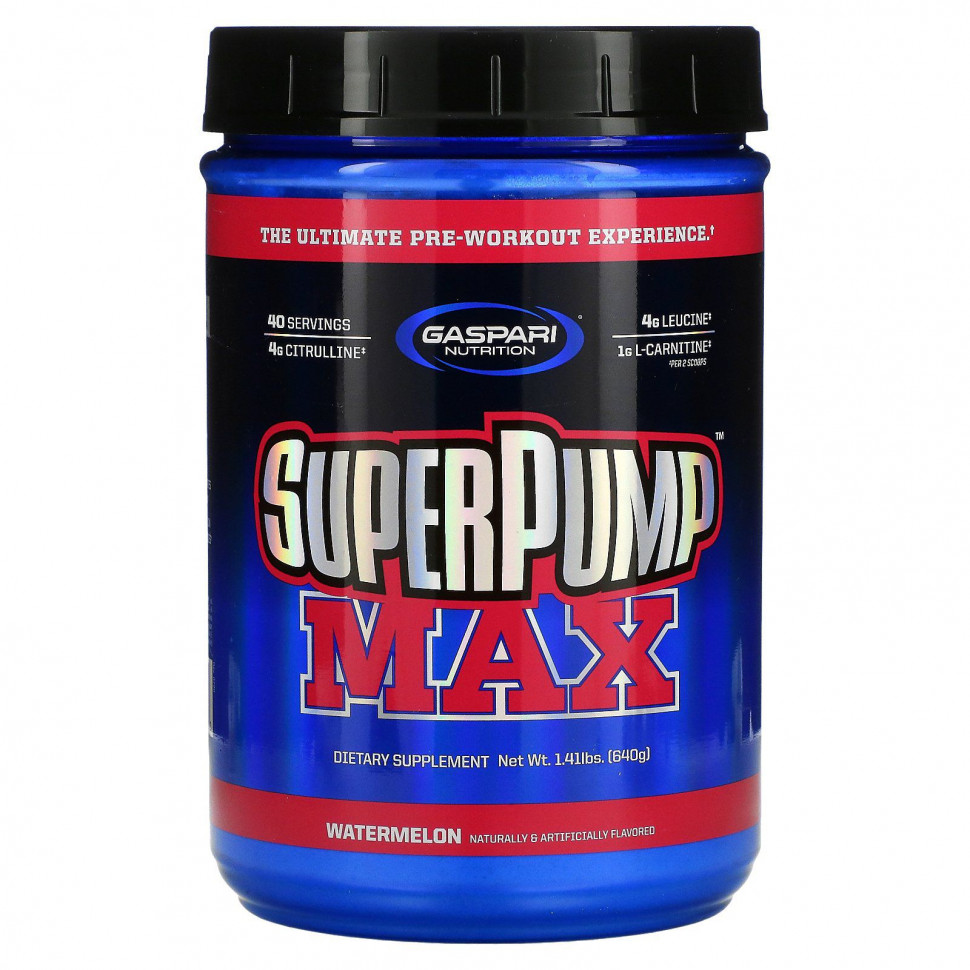 Gaspari Nutrition, SuperPump Max, , 640  (1,41 )    , -, 