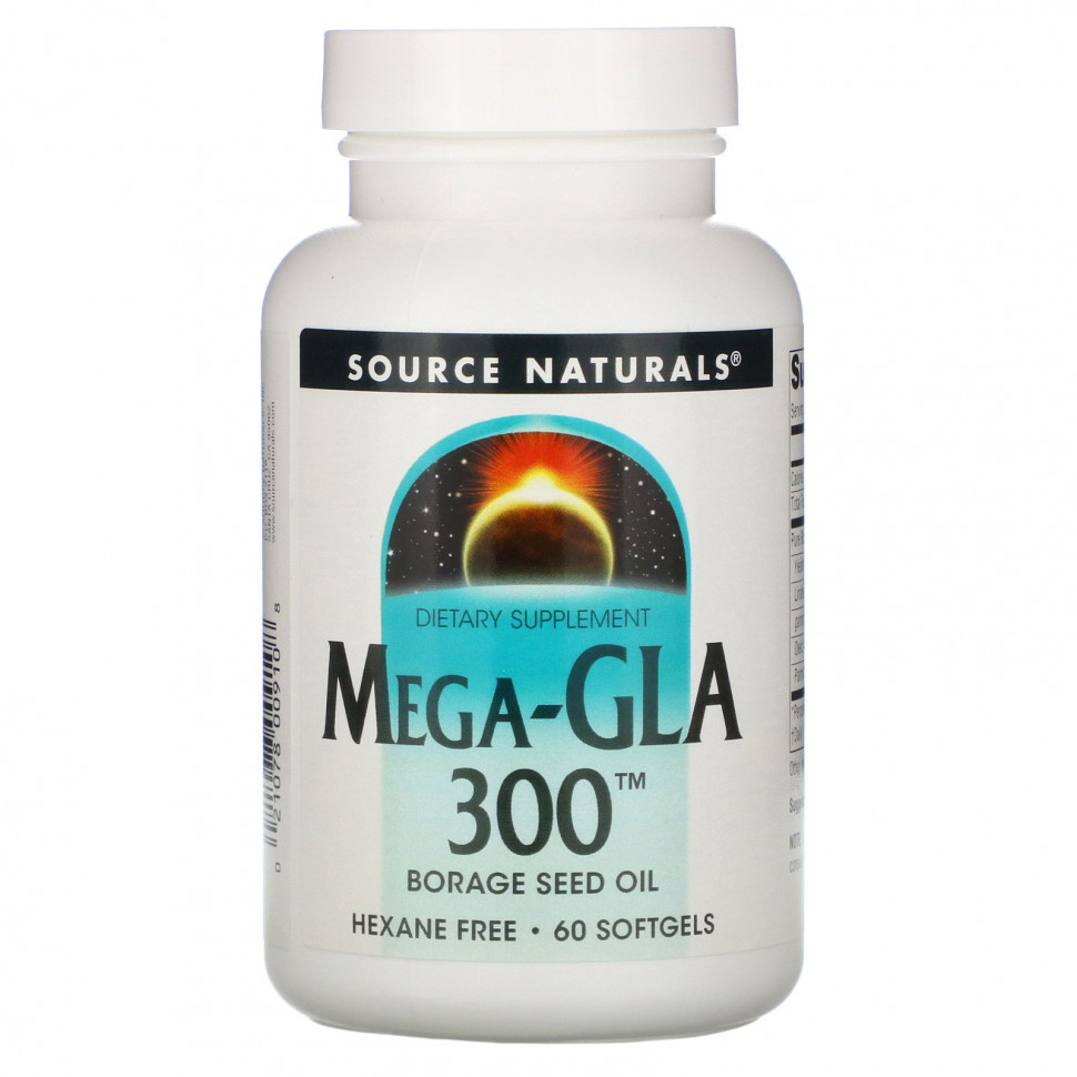 Source Naturals, -GLA 300, 60      , -, 