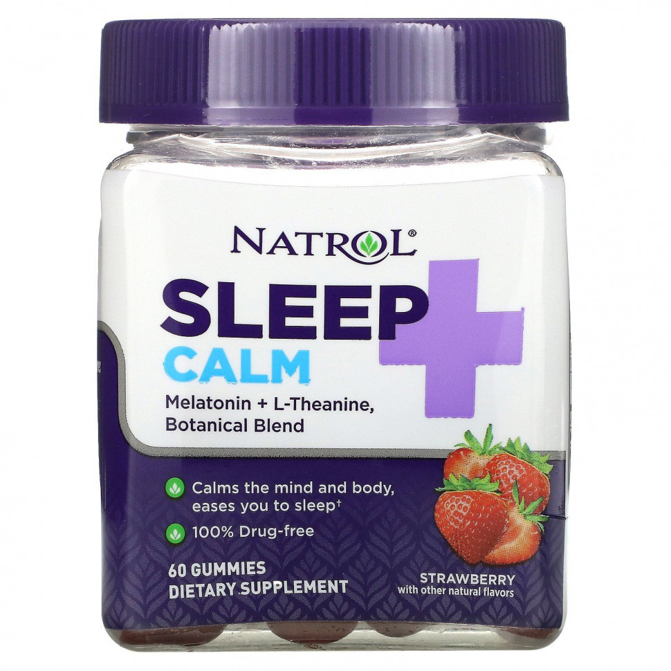 Natrol, Sleep + Calm, , 60      , -, 