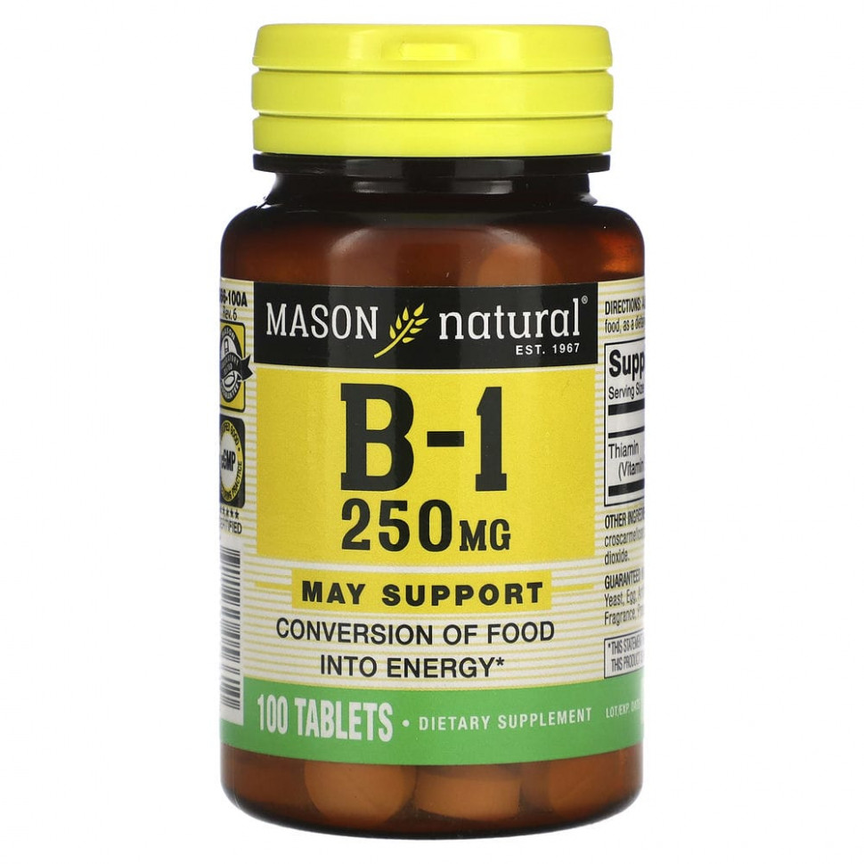 Mason Natural,  1, 250 , 100     , -, 