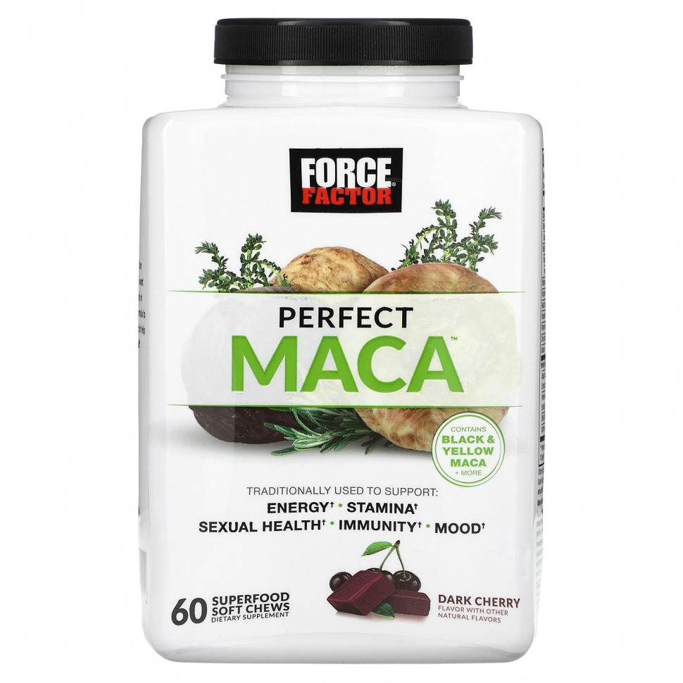 Force Factor, Perfect Maca,  , 60   Superfood    , -, 