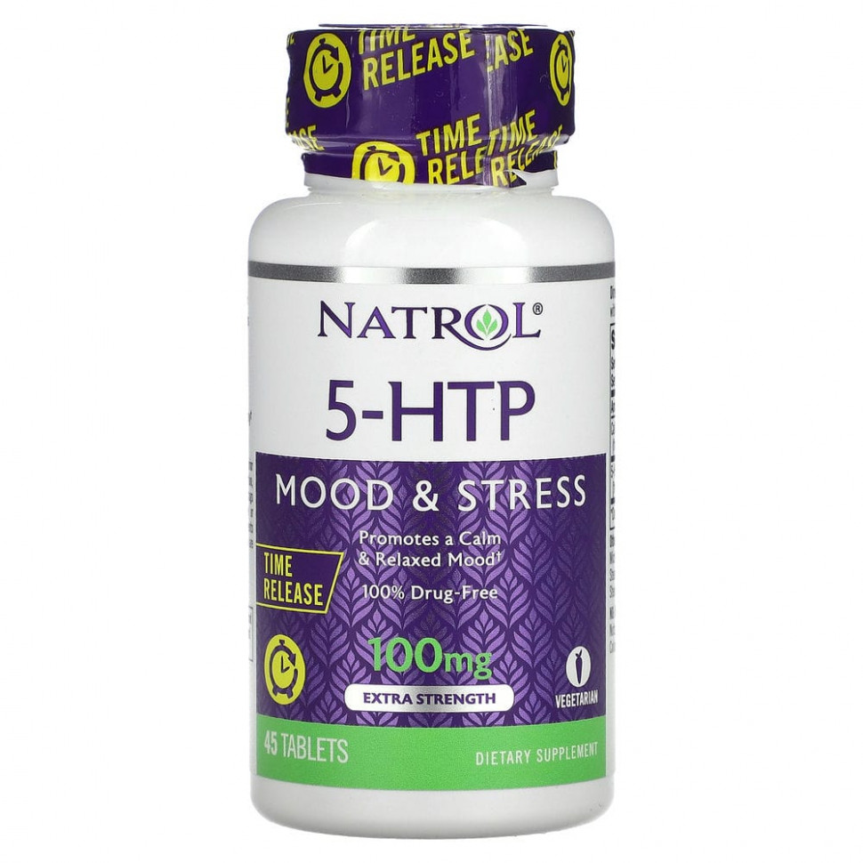 Natrol, 5-,  ,    , 100 , 45     , -, 