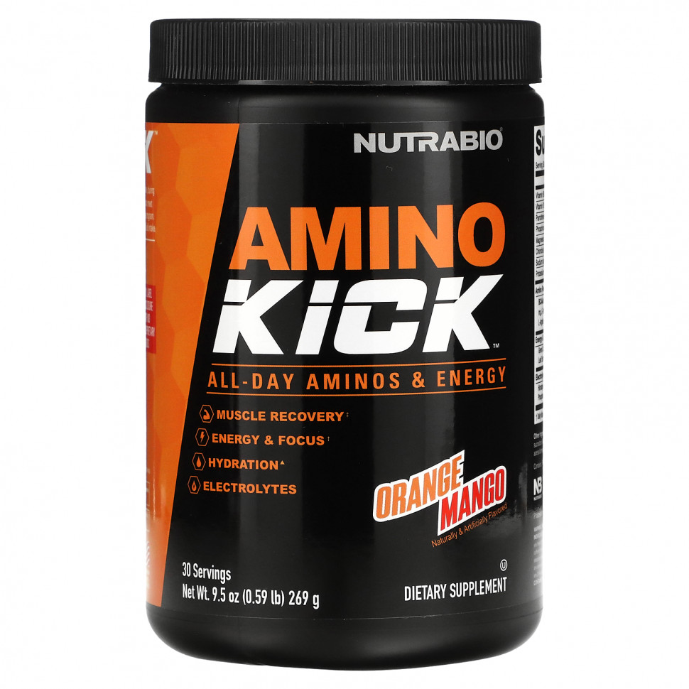 Nutrabio Labs, Amino Kick,   , 269  (0,59 )    , -, 