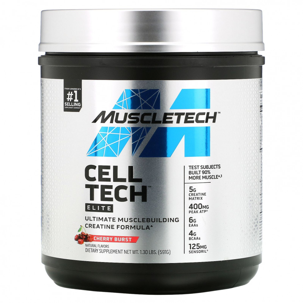 Muscletech, Cell Tech, Elite, Cherry Burst, 591  (1,3 )    , -, 