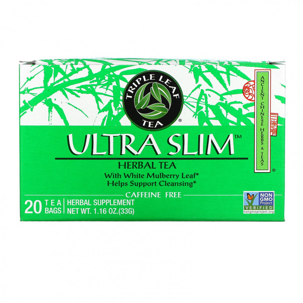 Triple Leaf Tea, Ultra Slim,      ,  , 20    33  (1,16 )    , -, 