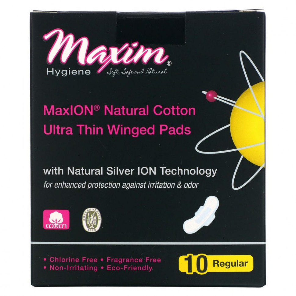 ���������� Maxim Hygiene Products, ������������ ��������� � ����������, � ����������� Natural Silver ION, �������, 10 ��.  Iherb (������)