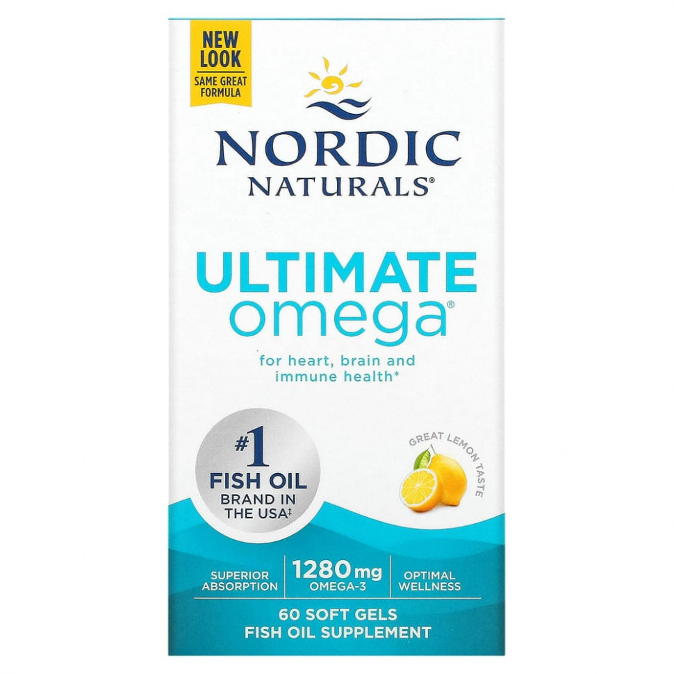 Nordic Naturals, Ultimate Omega,   , 640 , 60     , -, 