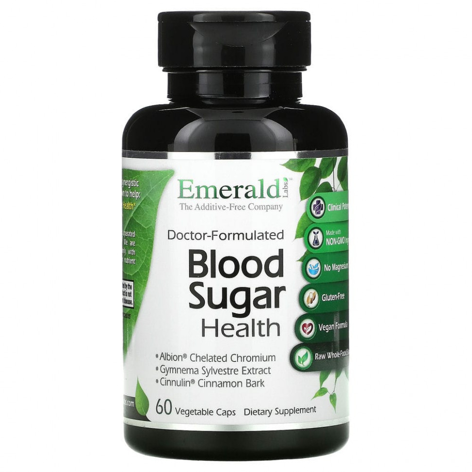 Emerald Laboratories, Blood Sugar Health, 60      , -, 