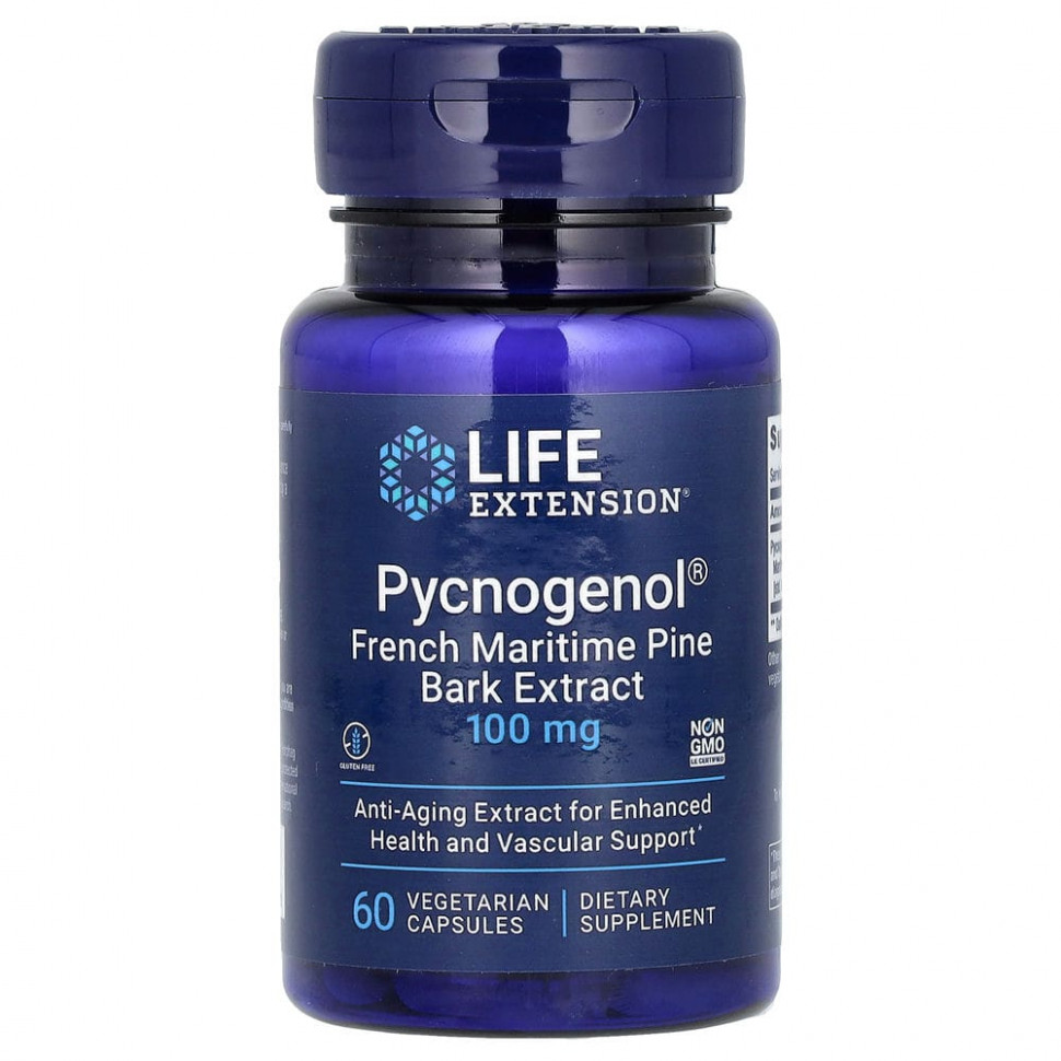 Life Extension, Pycnogenol,     , 100 , 60      , -, 