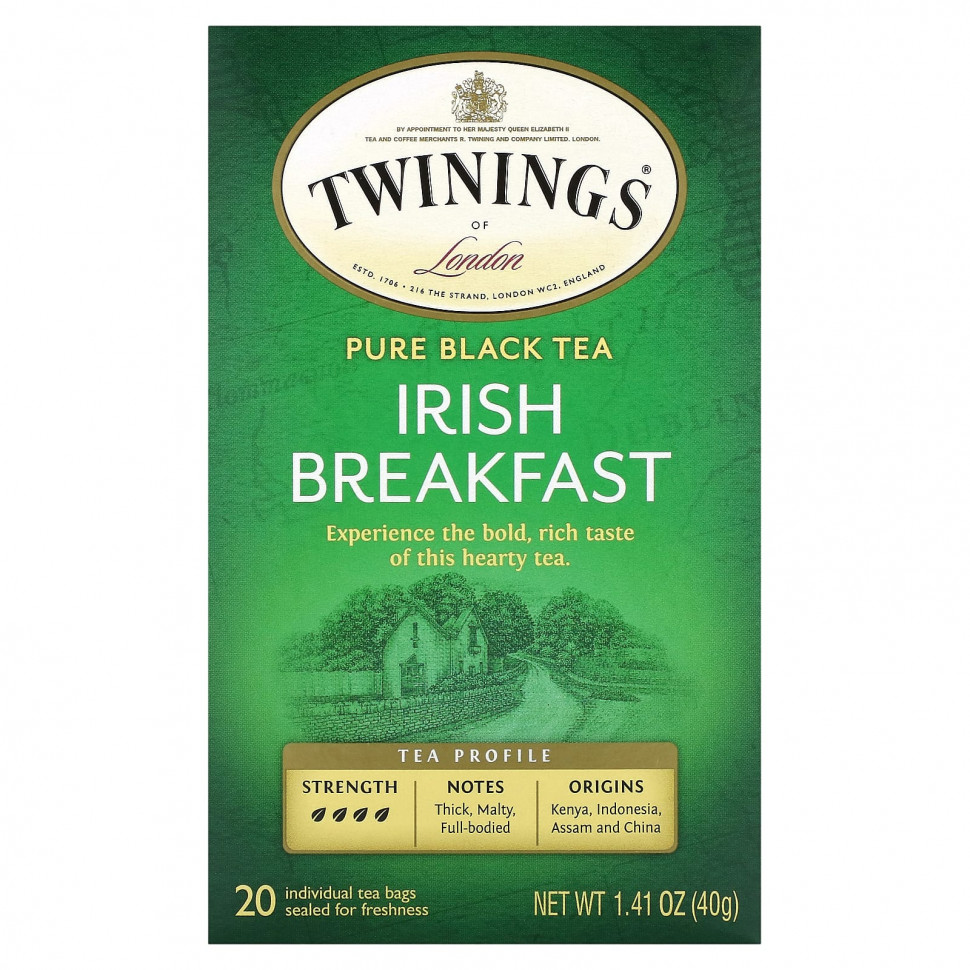 Twinings, Pure Black Tea,  , 20  , 40  (1,41 )    , -, 