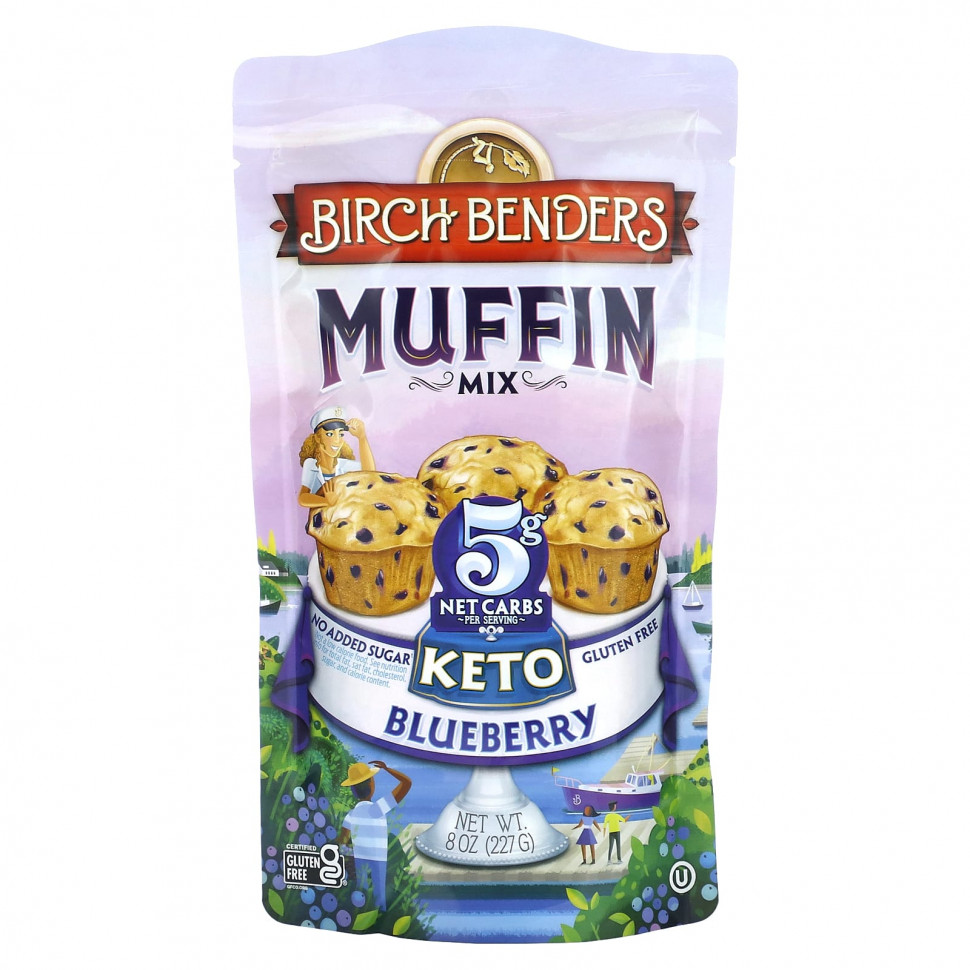 Birch Benders, Muffin Mix, , , 227  (8 )    , -, 