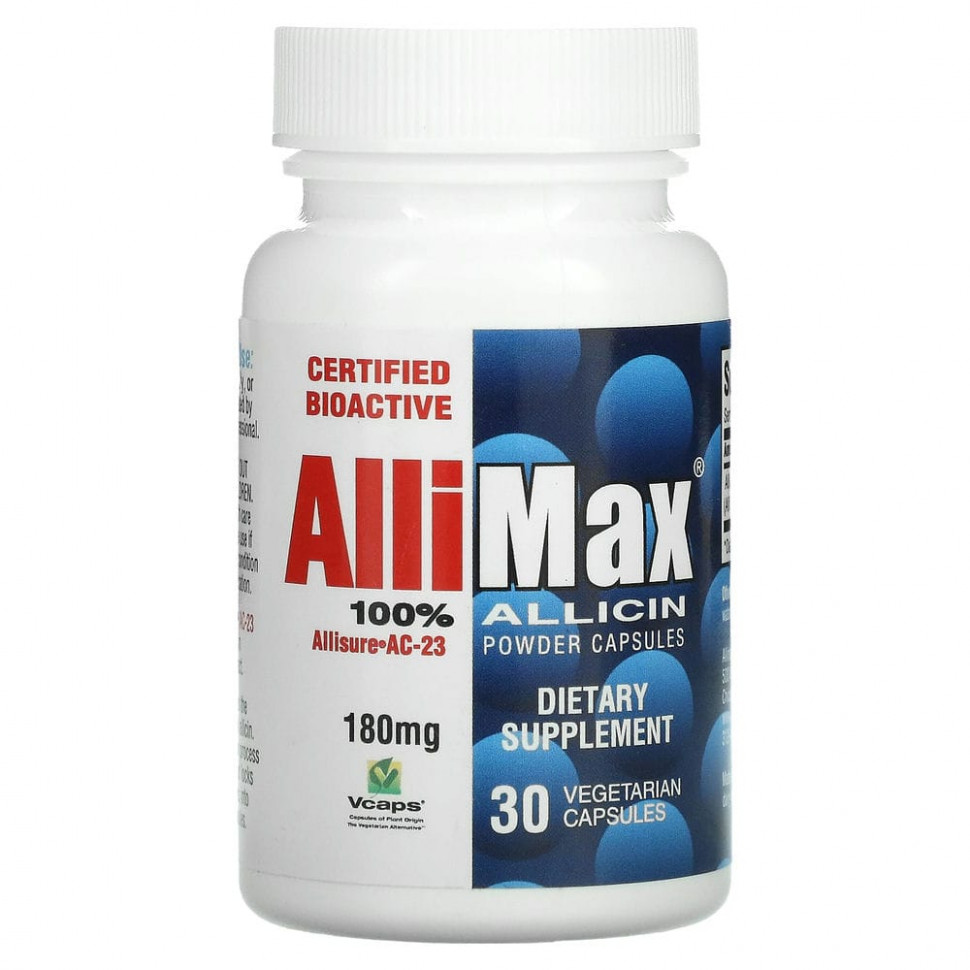  Allimax,    100%- , 180 , 30      Iherb ()