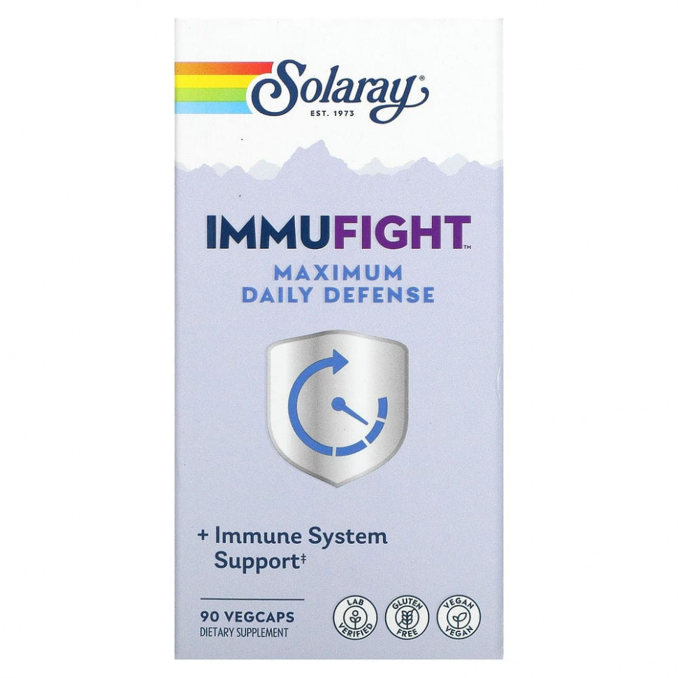 Solaray, ImmuFight,   , 90 VegCaps    , -, 