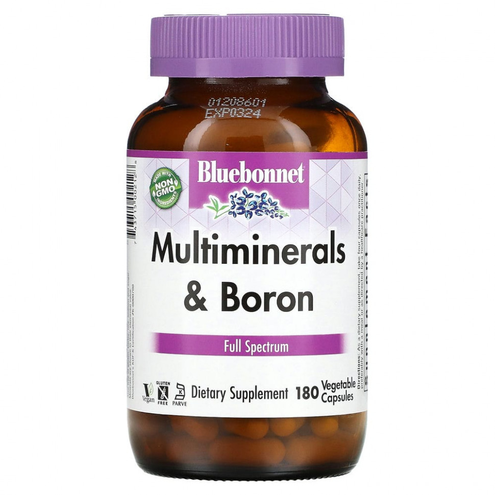 Bluebonnet Nutrition, Multiminerals,  , 180   Vcaps    , -, 