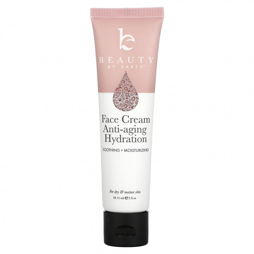 Beauty By Earth, Face Cream Anti-Aging Hydration, 2 fl oz (59.15 ml)    , -, 