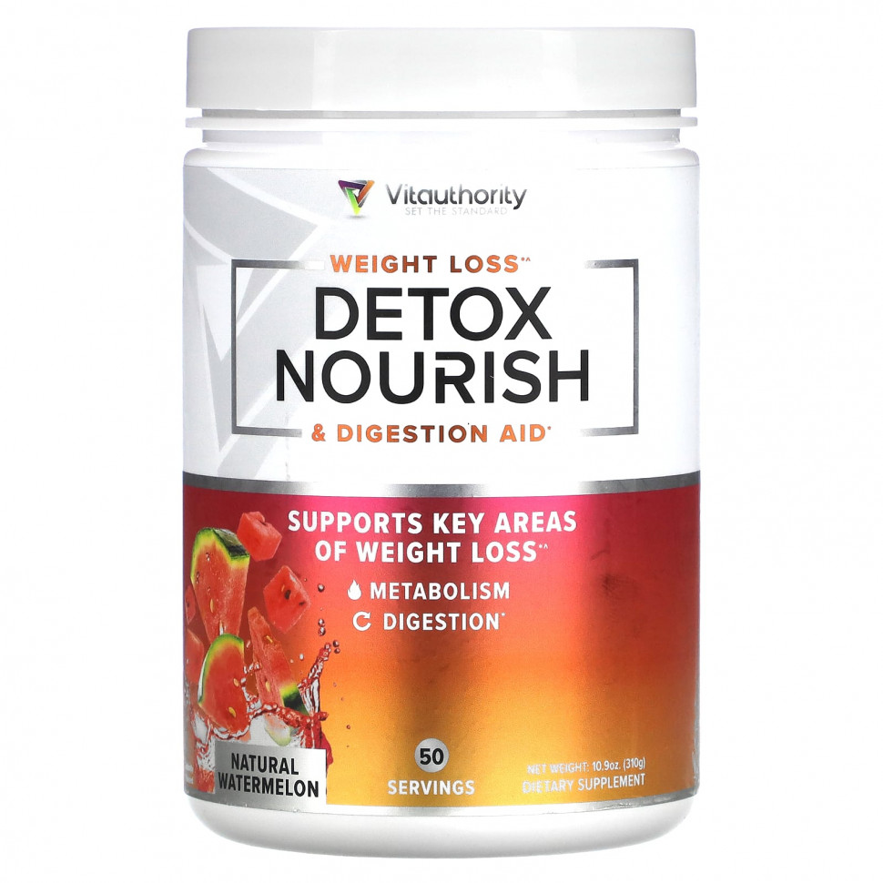 ���������� Vitauthority, Detox Nourish, �������� ��� �������� ���� � ��������� �����������, ����������� �����, 310 � (10,9 �����)  Iherb (������)