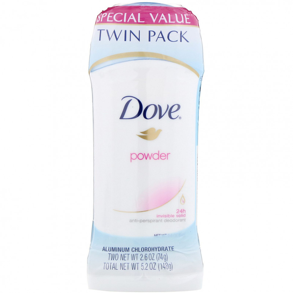 Dove, Invisible Solid Deodorant, , 2 .  , 74  (2,6 )    , -, 