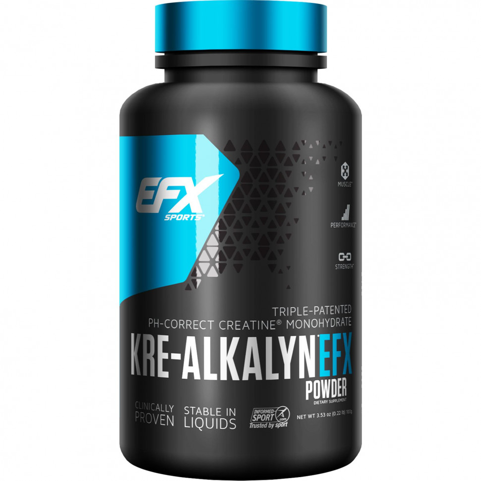 EFX Sports,  Kre-Alkalyn EFX,  , 100     , -, 