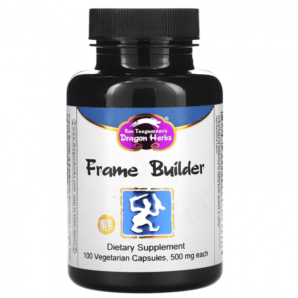  Dragon Herbs, Frame Builder, 500 mg, 100 Vegetarian Capsules  Iherb ()