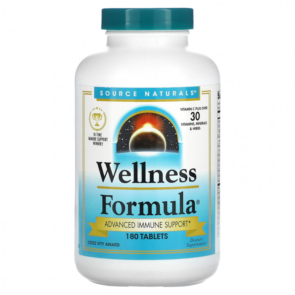 Source Naturals, Wellness Formula,   , 180     , -, 