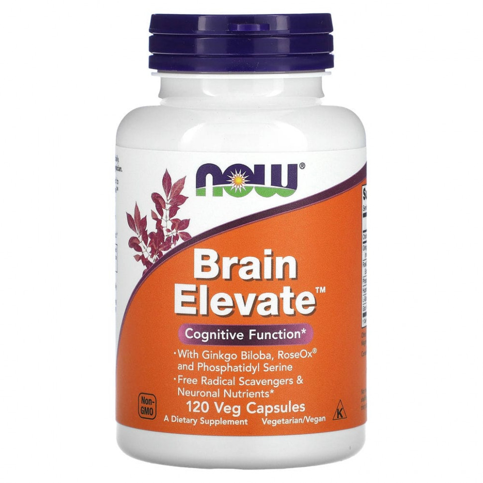 NOW Foods, Brain Elevate,   , 120      , -, 