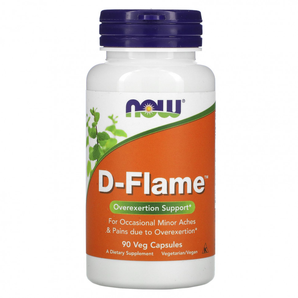 NOW Foods, D-Flame, 90      , -, 