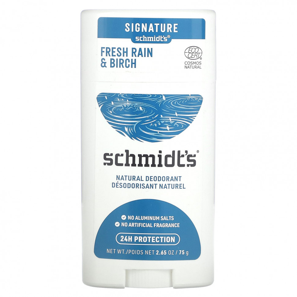 Schmidt's,  , Fresh Rain & Birch, 75  (2,65 )    , -, 