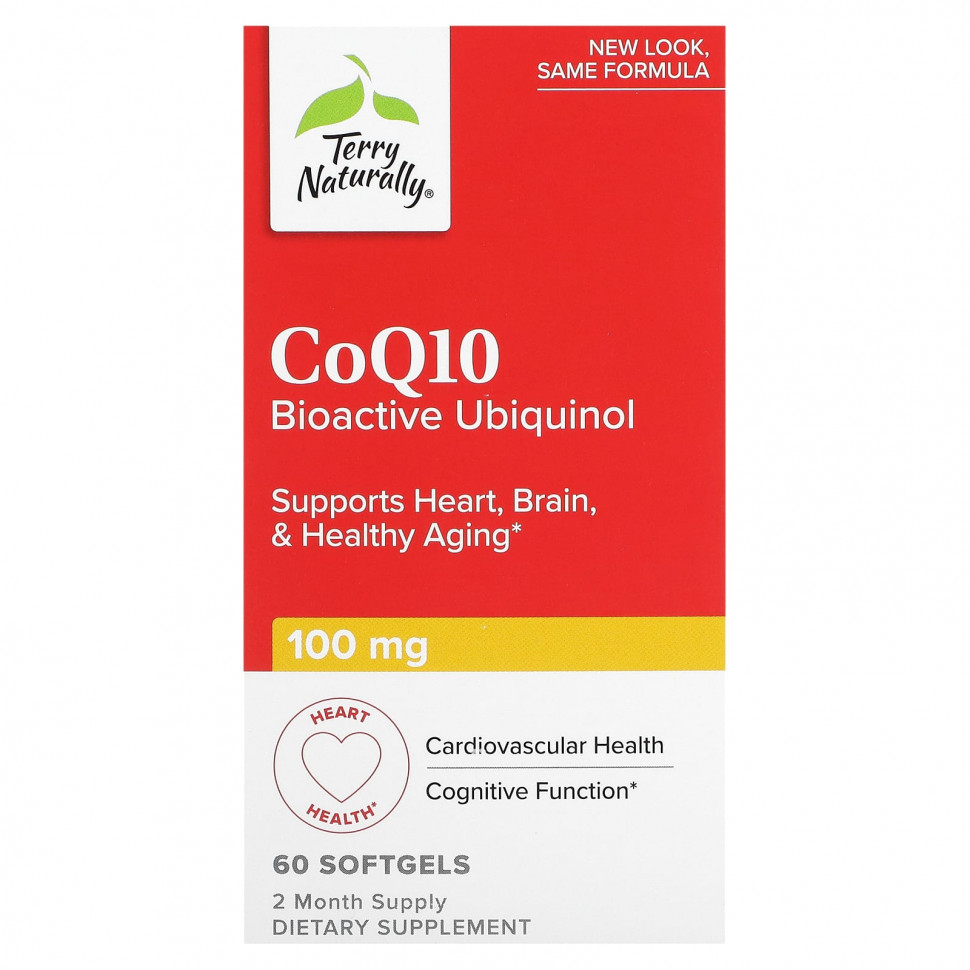 Terry Naturally, CoQ10,  , 100 , 60      , -, 