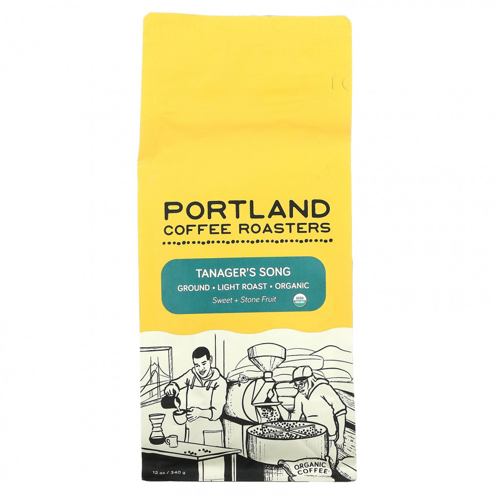 ���������� Portland Coffee Roasters, ������������ ����, �������, ������ �������, ����� ��������, 340 � (12 �����)  Iherb (������)